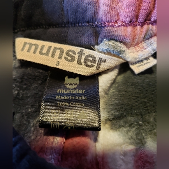 MunsterKids Special Issue Tie Dye Joggers Size 3T - Picture 3 of 6
